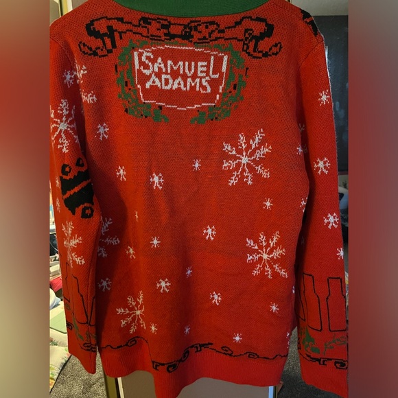 Sam Adams Christmas sweater women’s medium - Picture 4 of 5